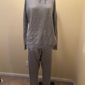 New York & Company Gray Track Pants & Joggers